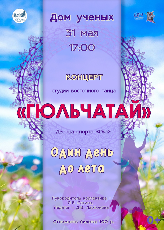 Концерт студии восточного танца.
